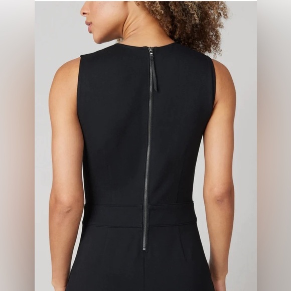 Spanx The Perfect Jumpsuit Wide Leg Flare in Classic Black 20383R - Picture 6 of 14